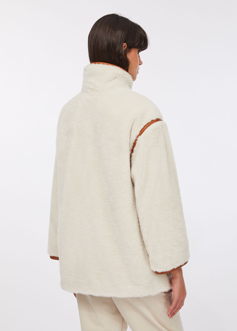veste en tissu teddy