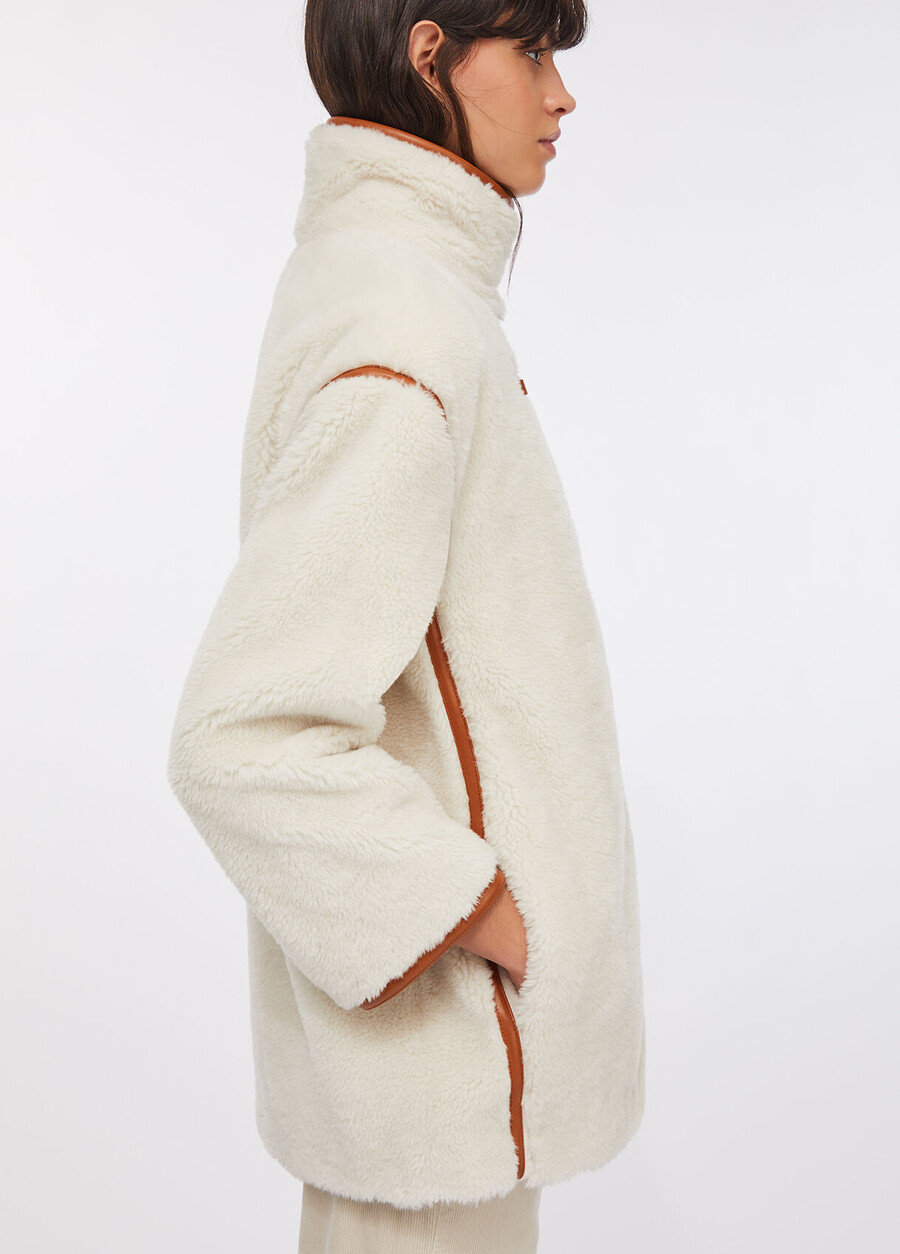 veste en tissu teddy