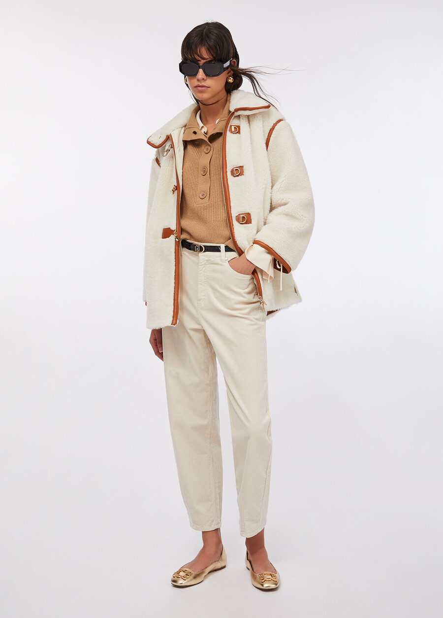 veste en tissu teddy