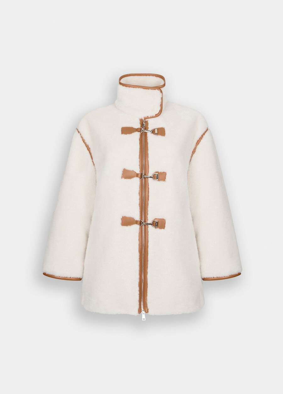 veste en tissu teddy
