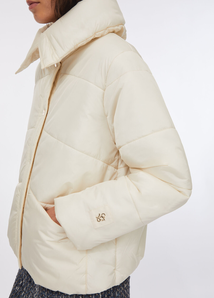 veste courte matelassée