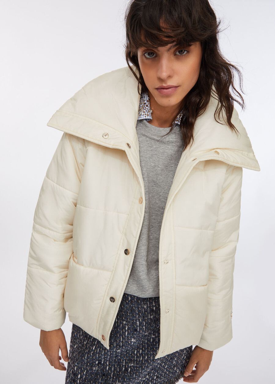 veste courte matelassée
