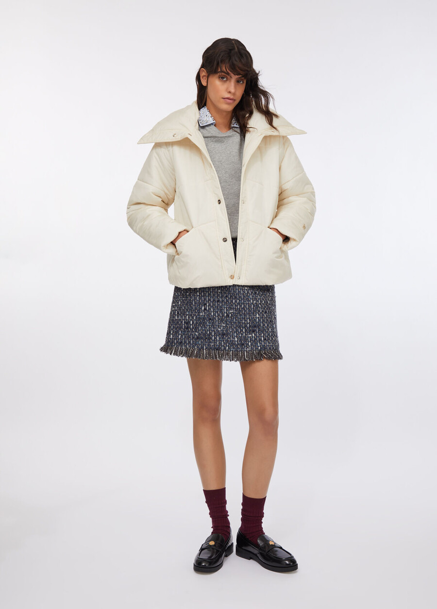 veste courte matelassée