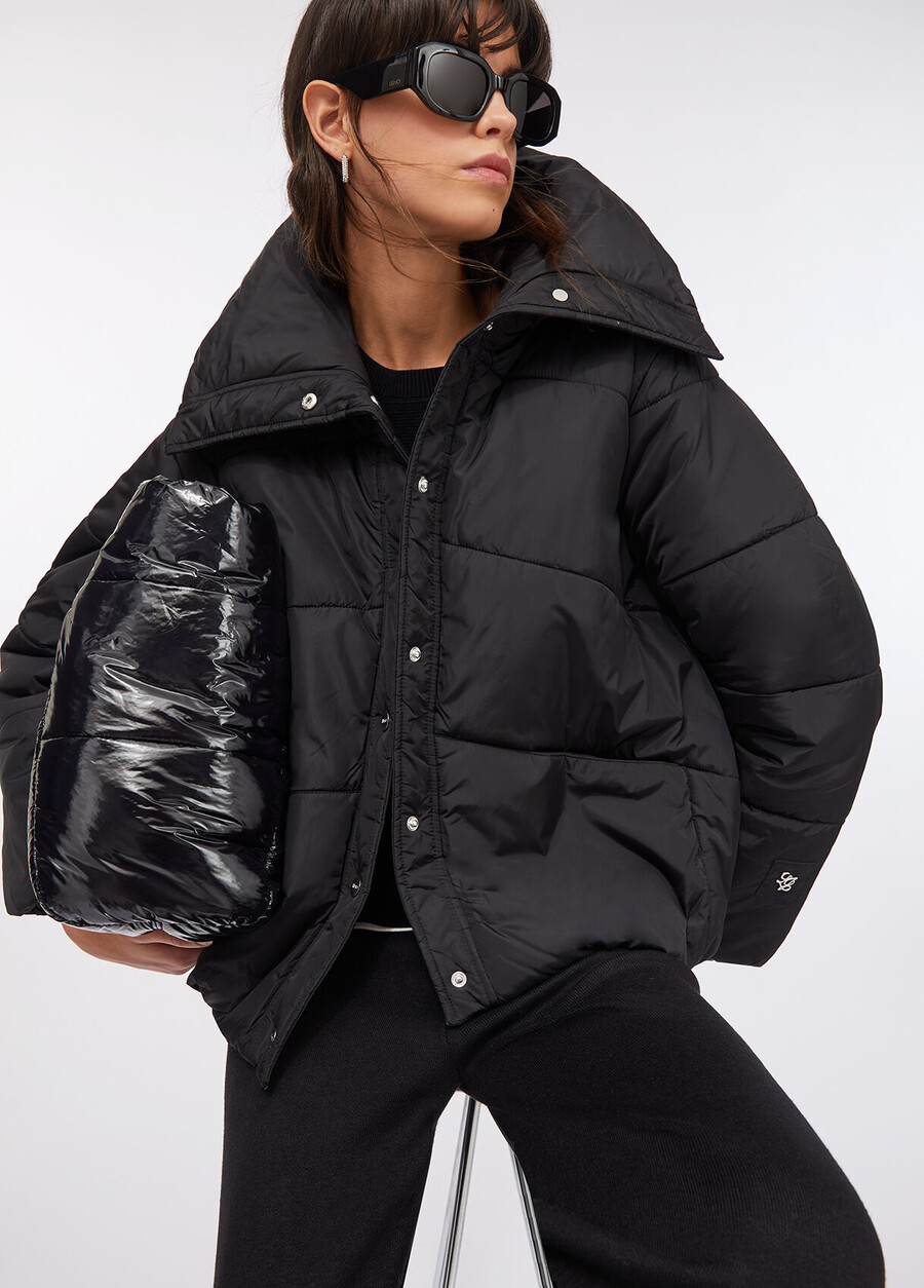 veste courte matelassée