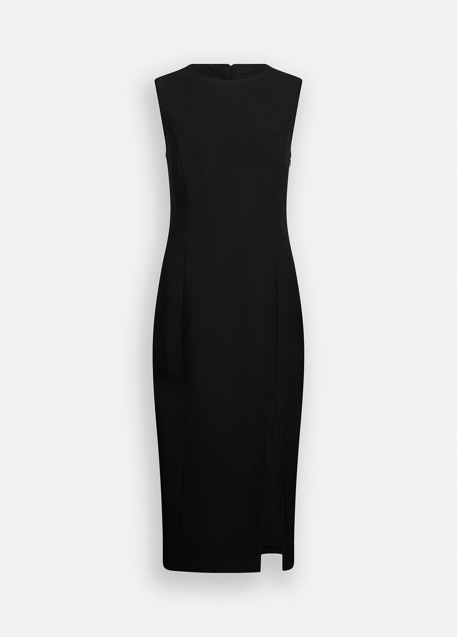robe tube en crêpe