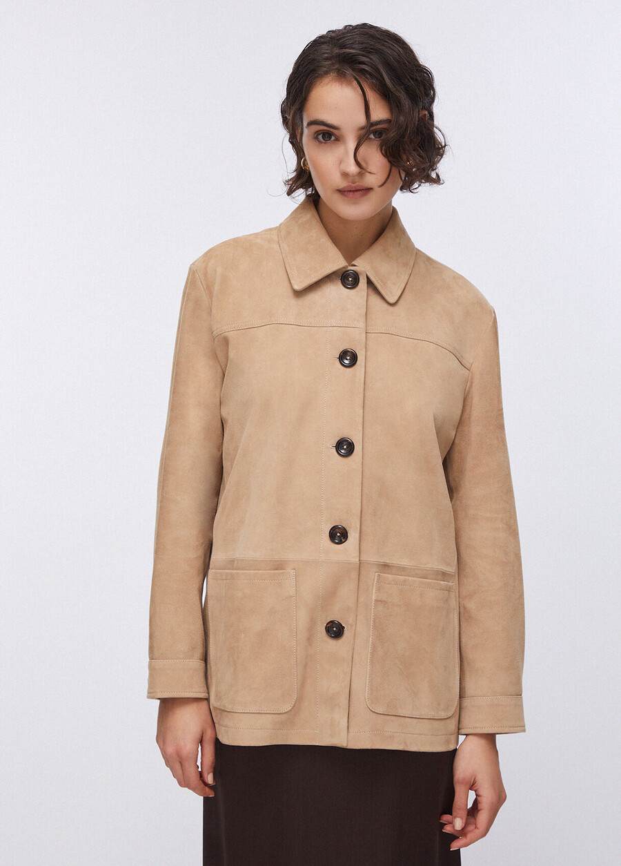veste en daim