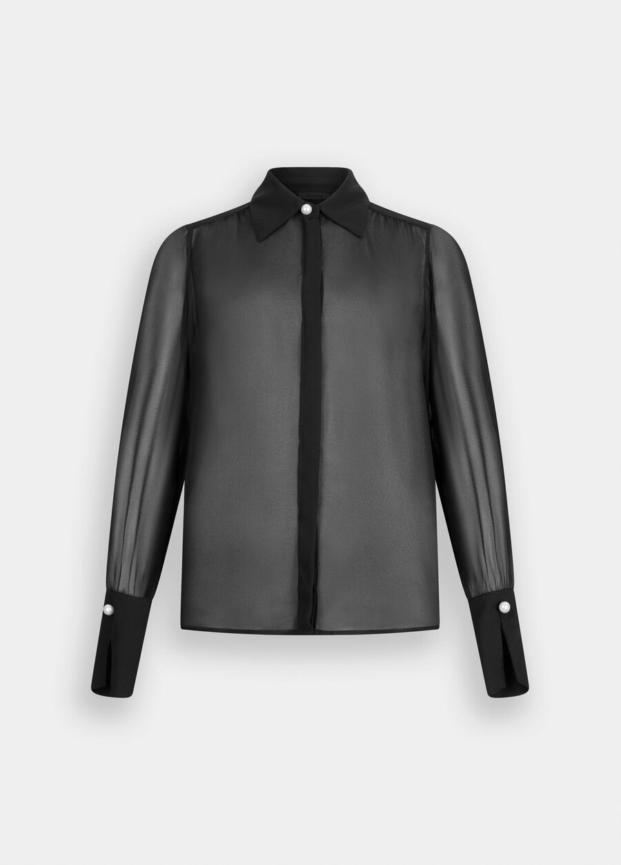 chemise à perles