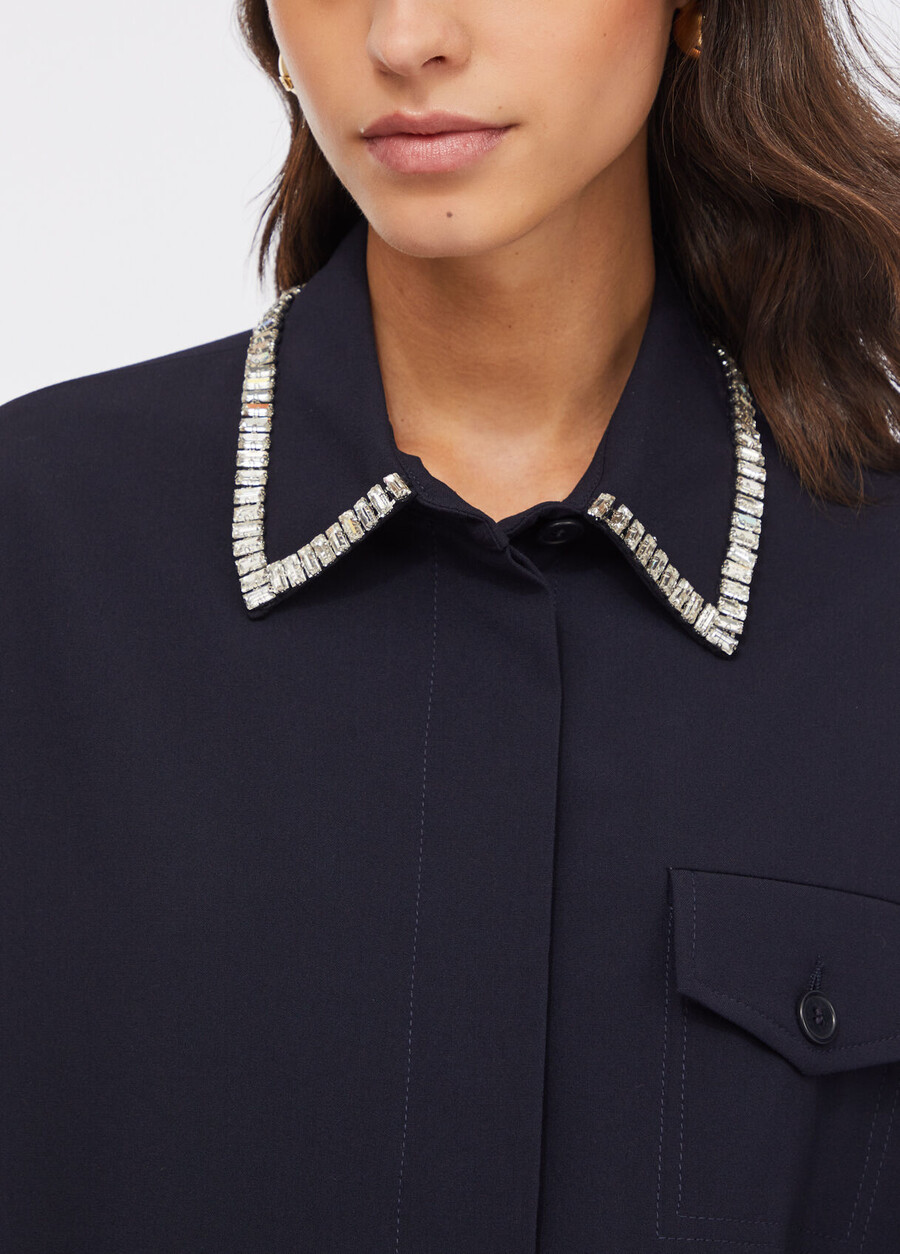 chemise à strass