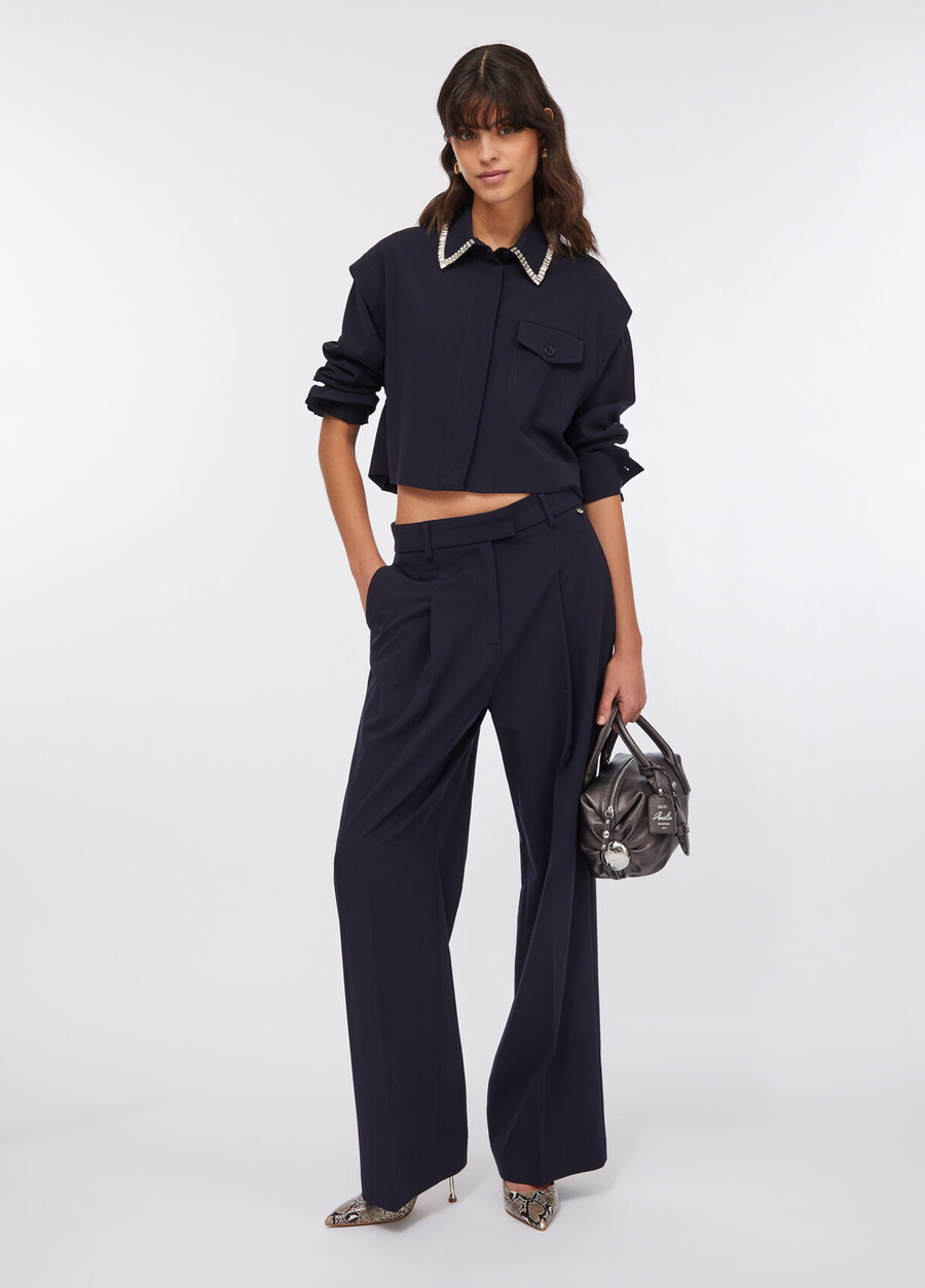 chemise à strass