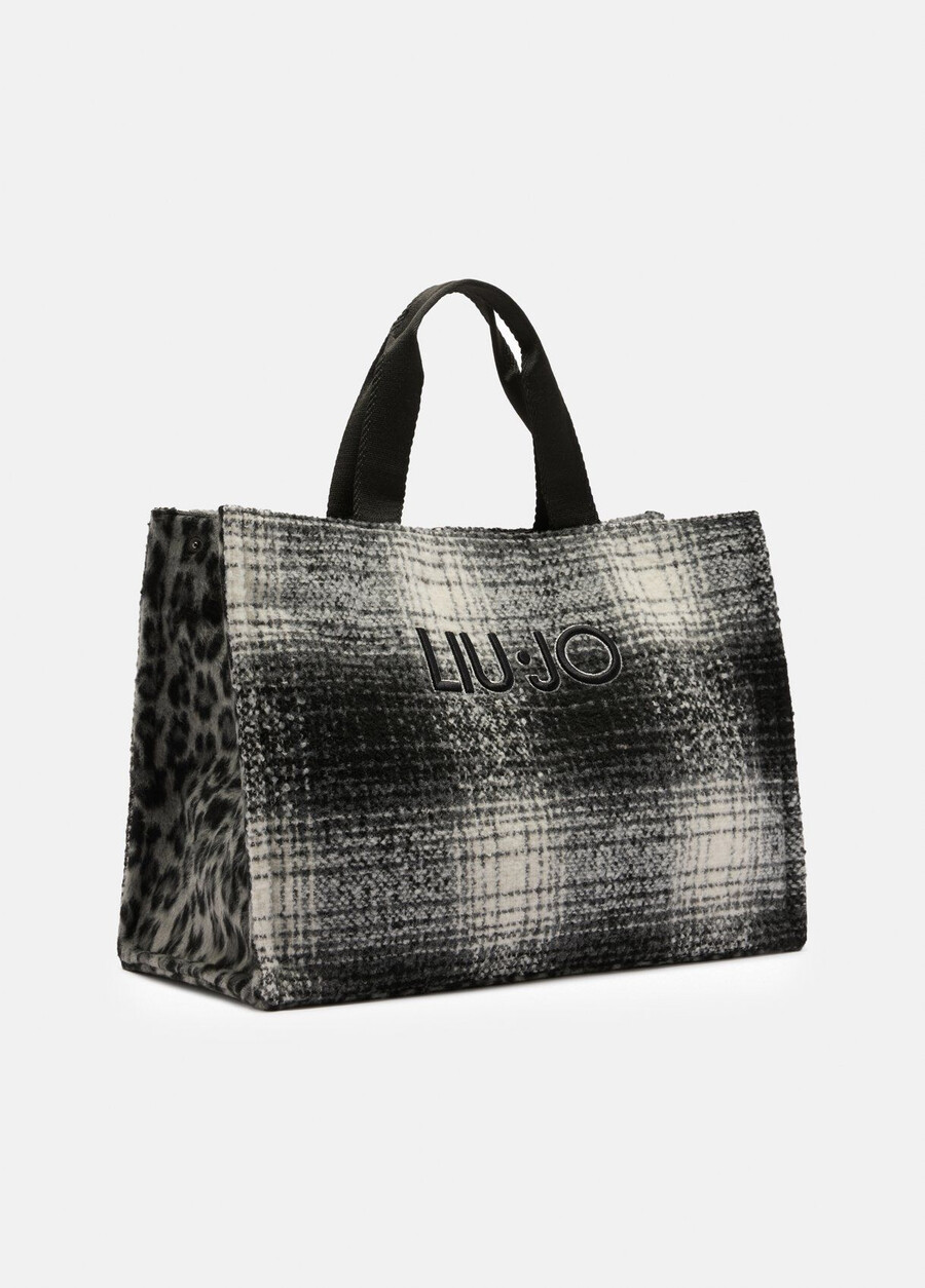 grand sac de courses à motifs animaliers