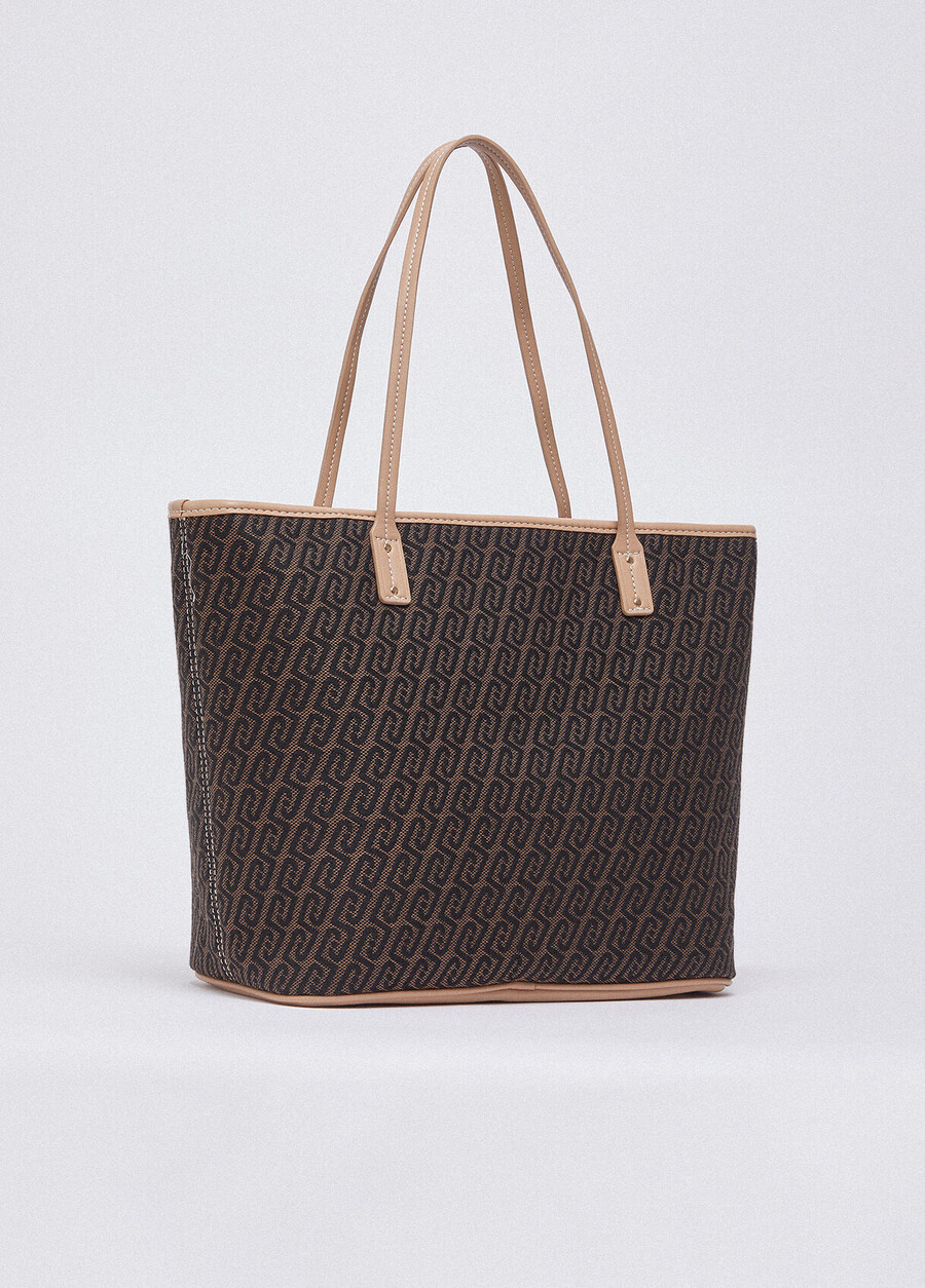 sac fourre-tout en tissu jacquard