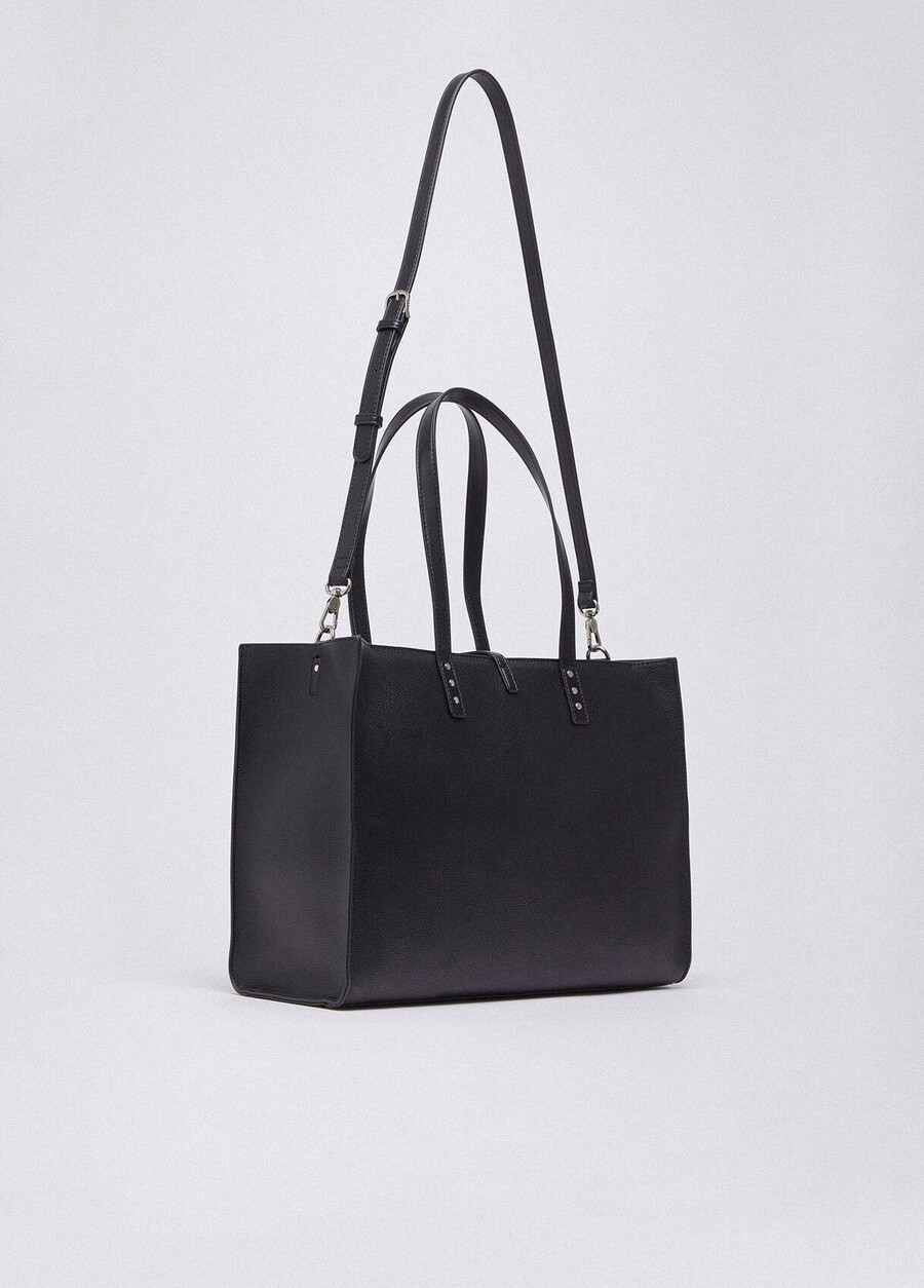grand sac fourre-tout clouté