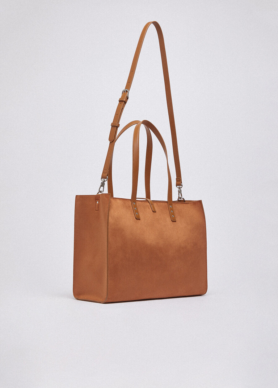 grand sac fourre-tout clouté