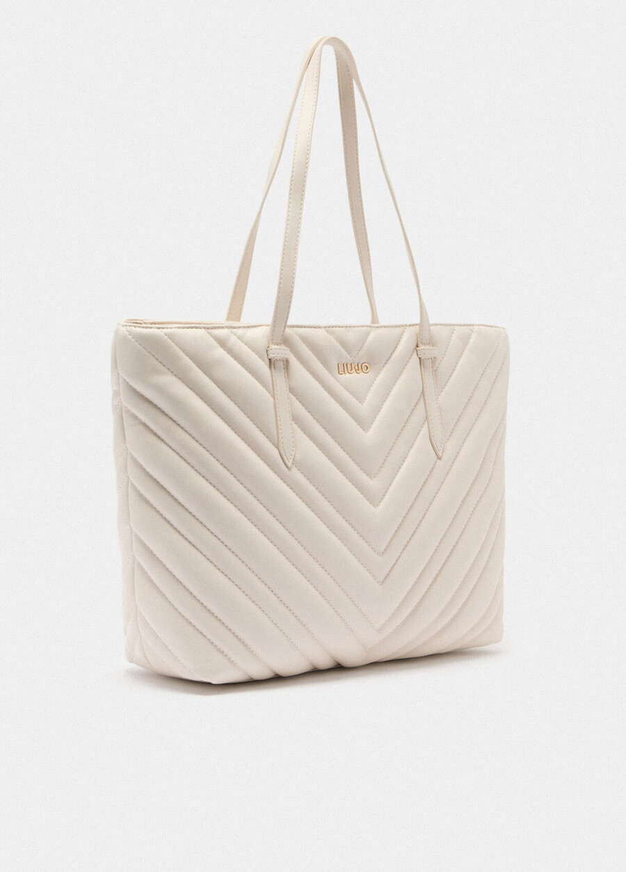 grand sac de courses matelassé