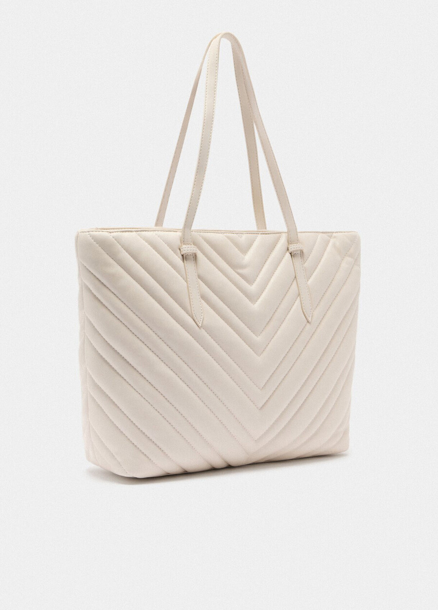 grand sac de courses matelassé