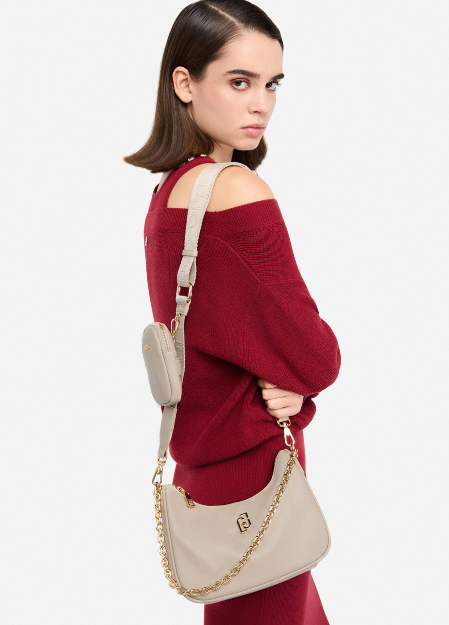 petit sac hobo avec chaîne