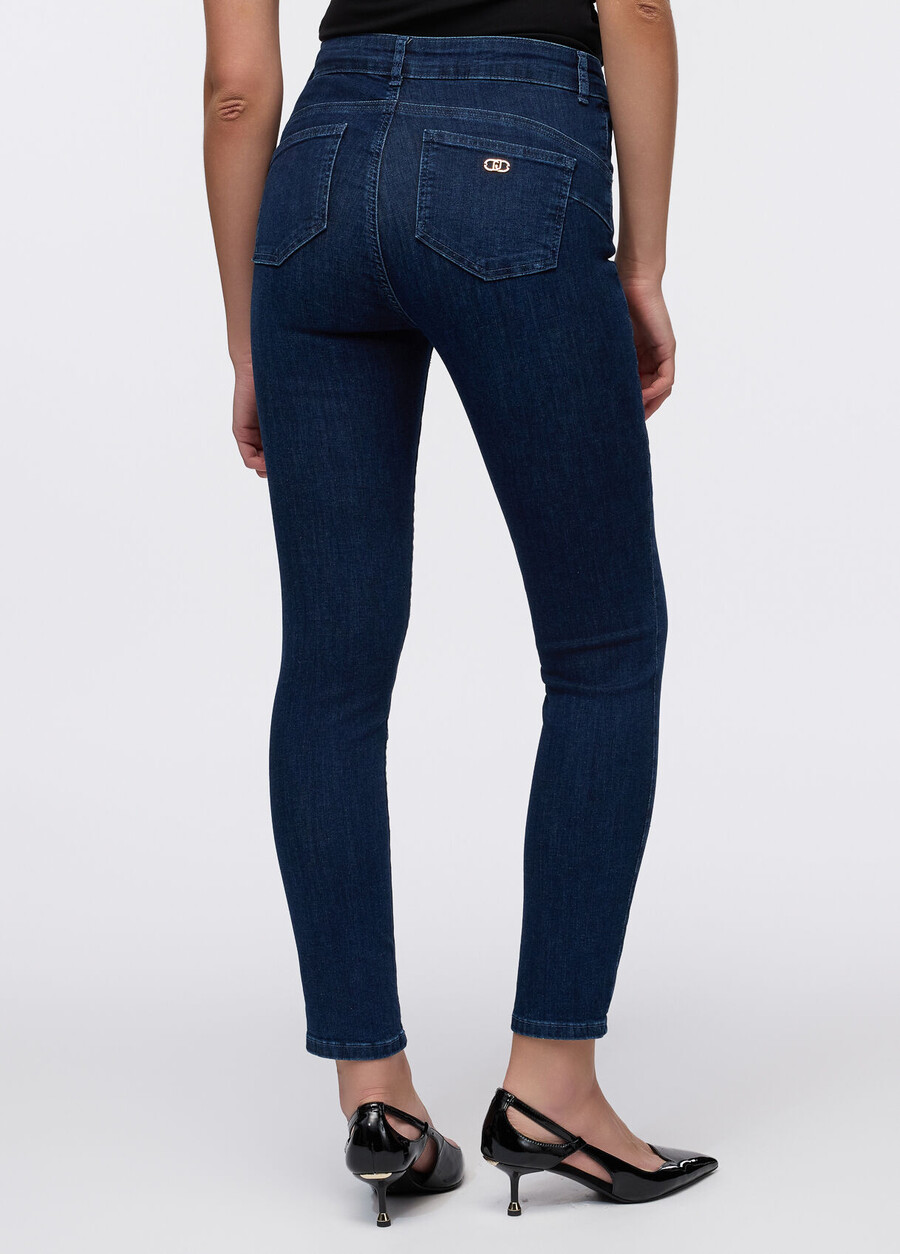 jean skinny taille haute