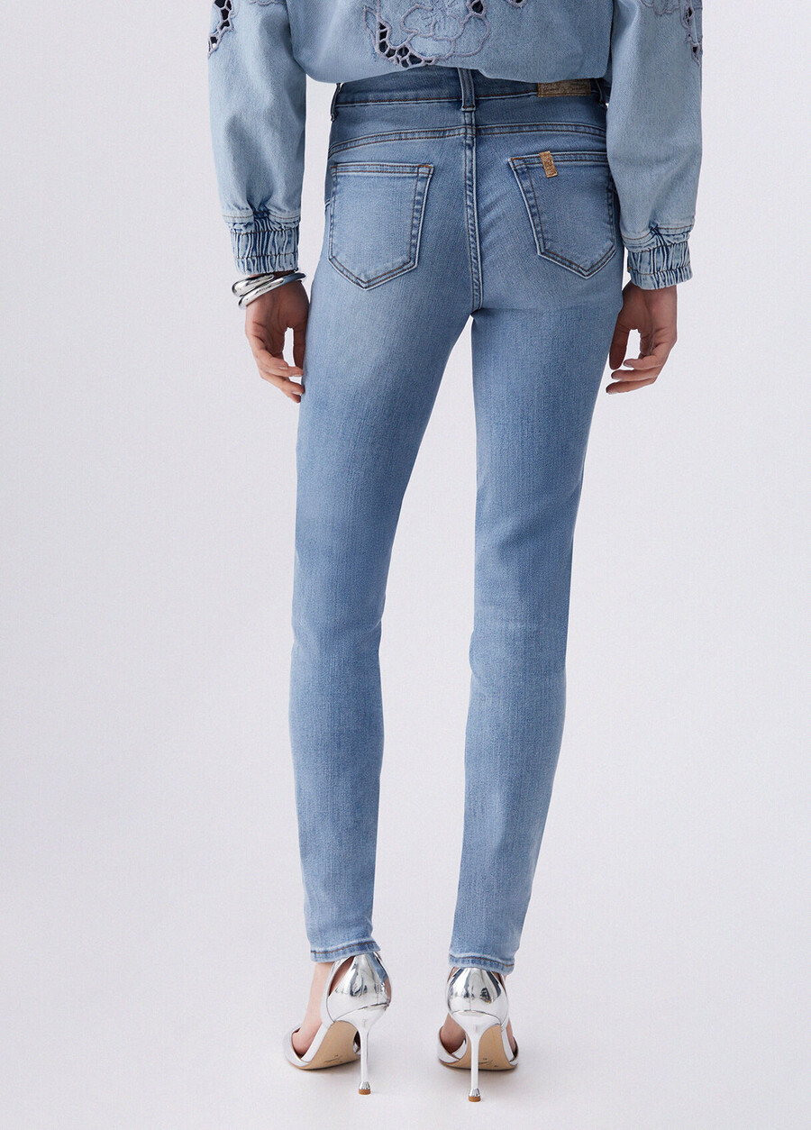 jean skinny taille haute