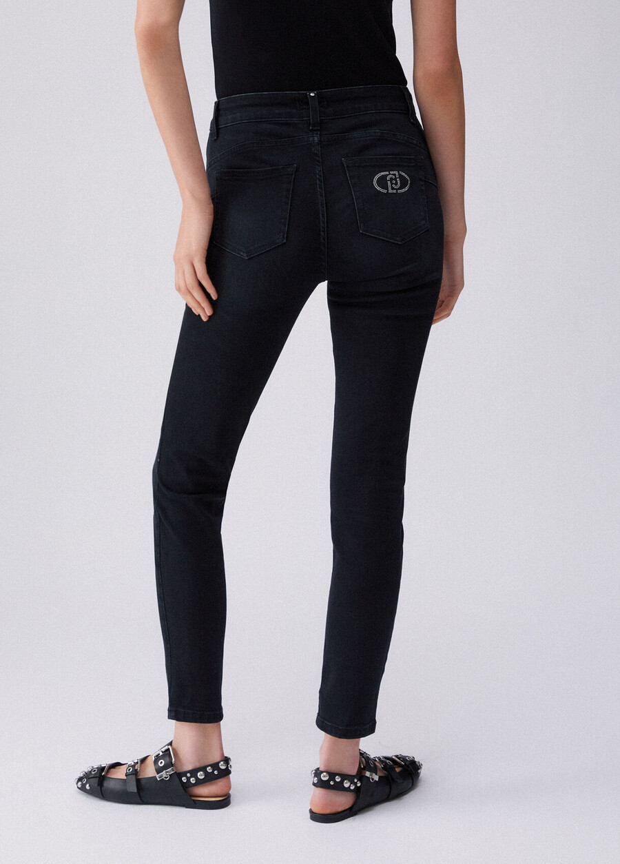 jean skinny taille haute