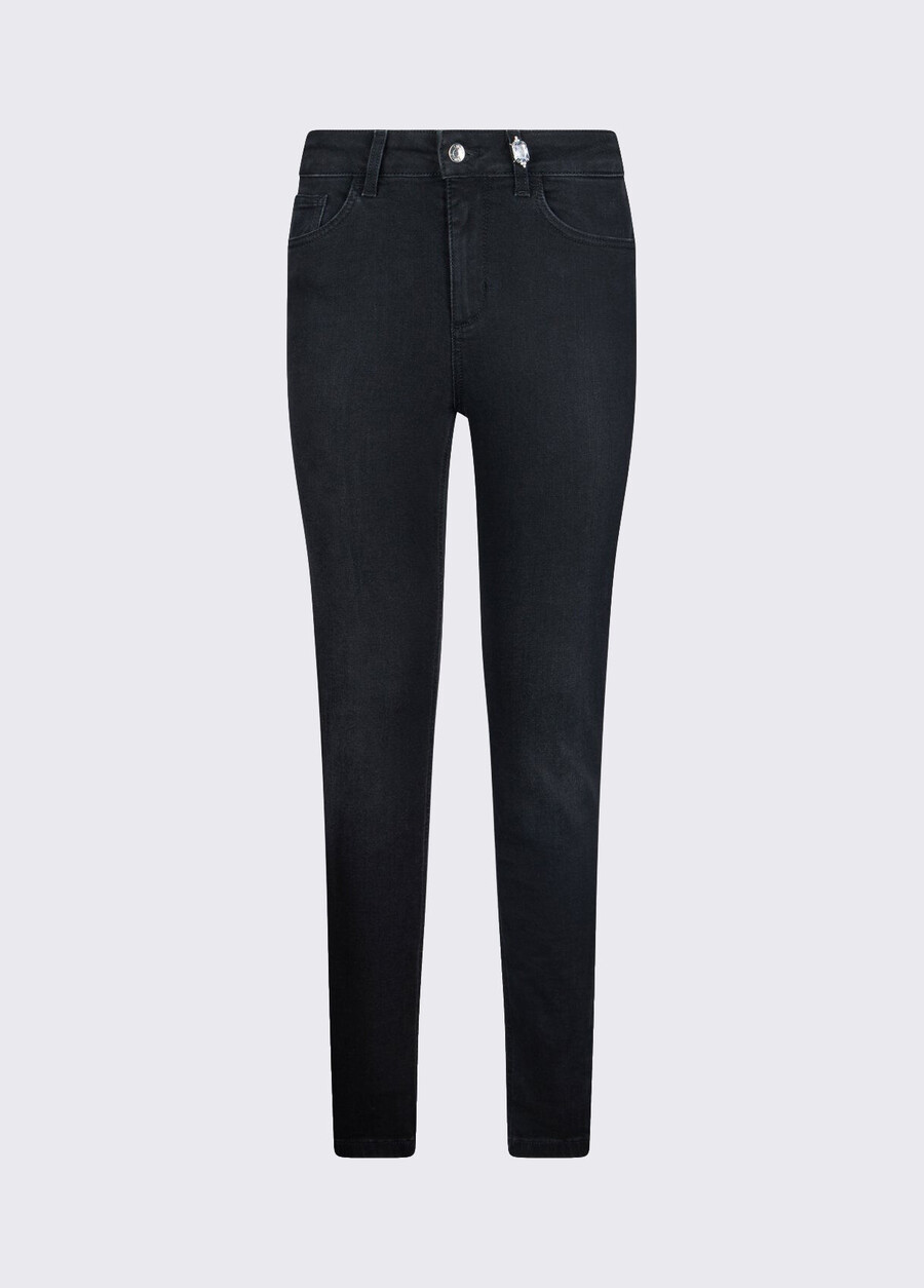jean skinny taille haute