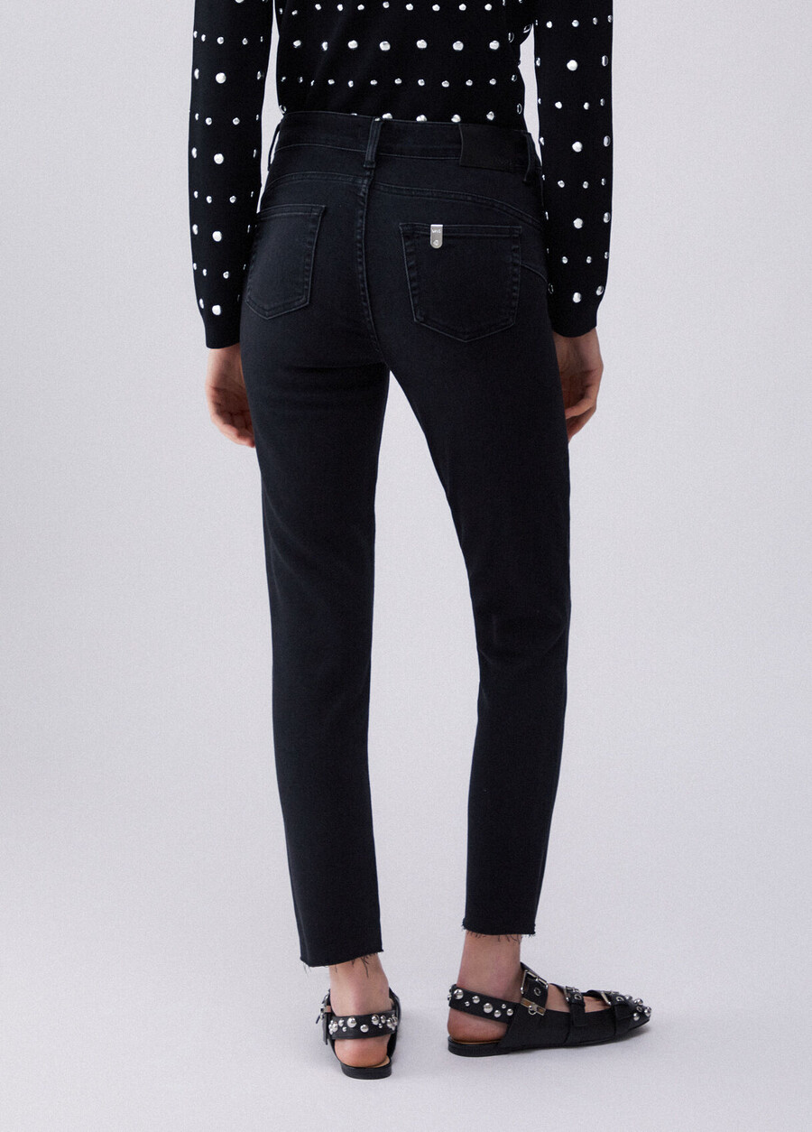 jean skinny taille haute