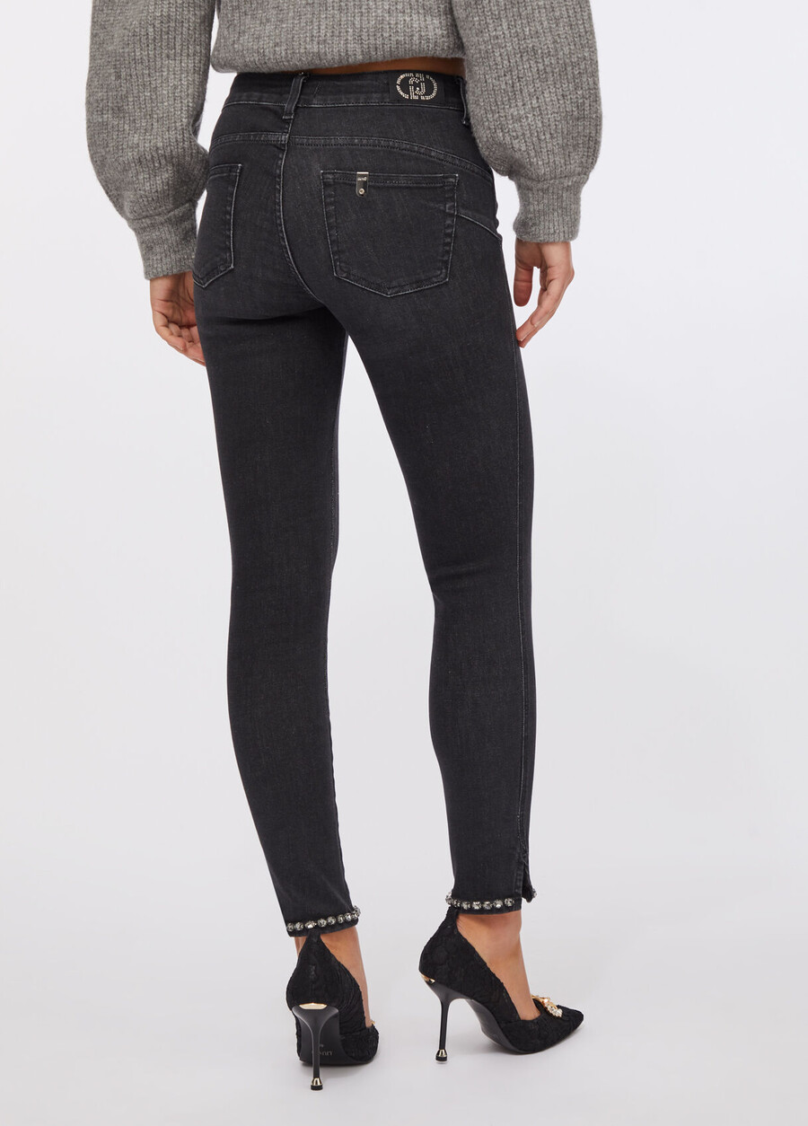 jeans skinny bottom up