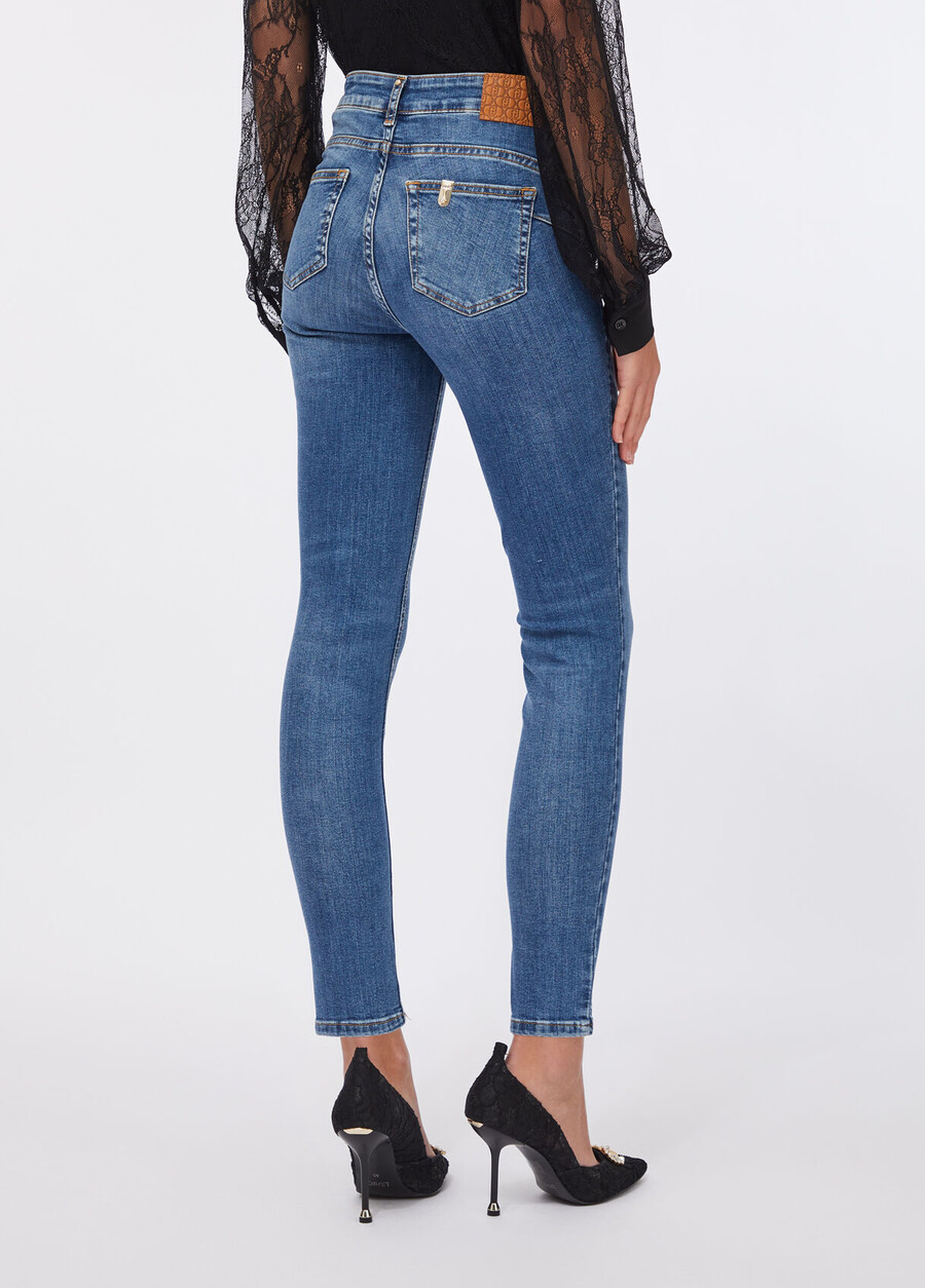 jean skinny taille haute