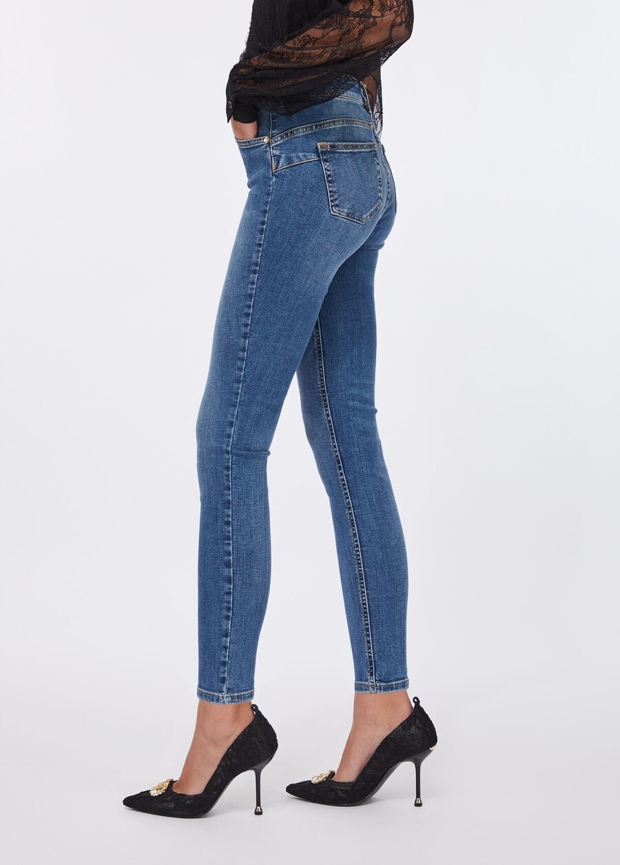 jean skinny taille haute