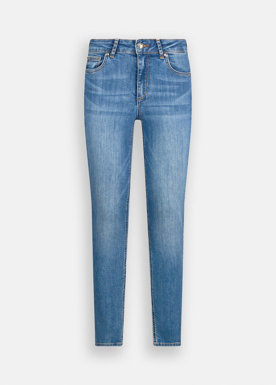 jean skinny taille haute