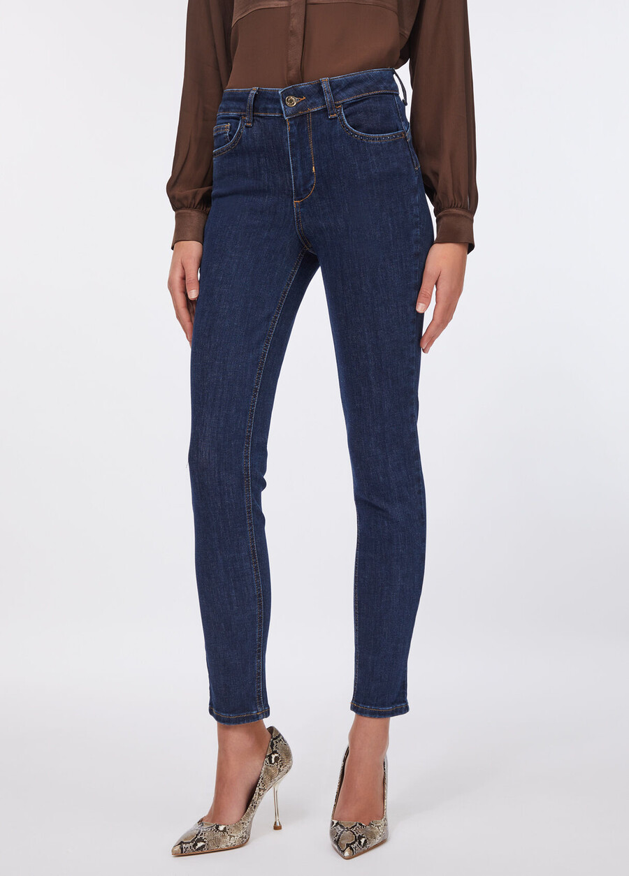 jean skinny taille haute