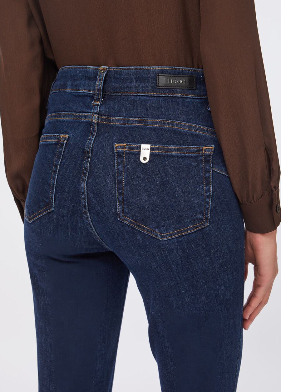 jean skinny taille haute