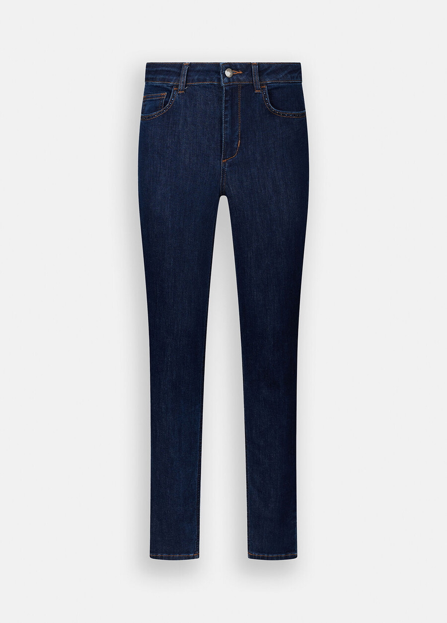 jean skinny taille haute
