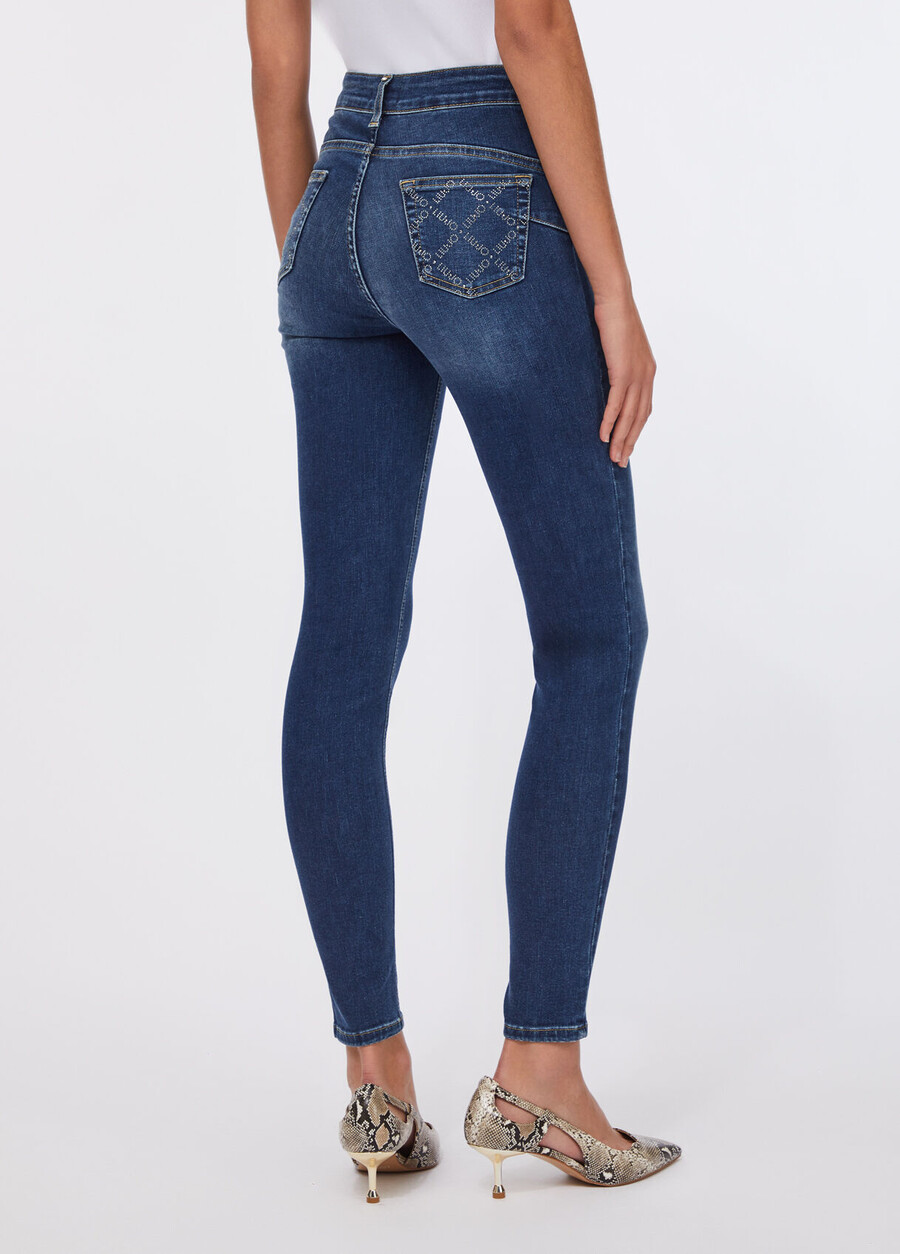 jean skinny taille haute
