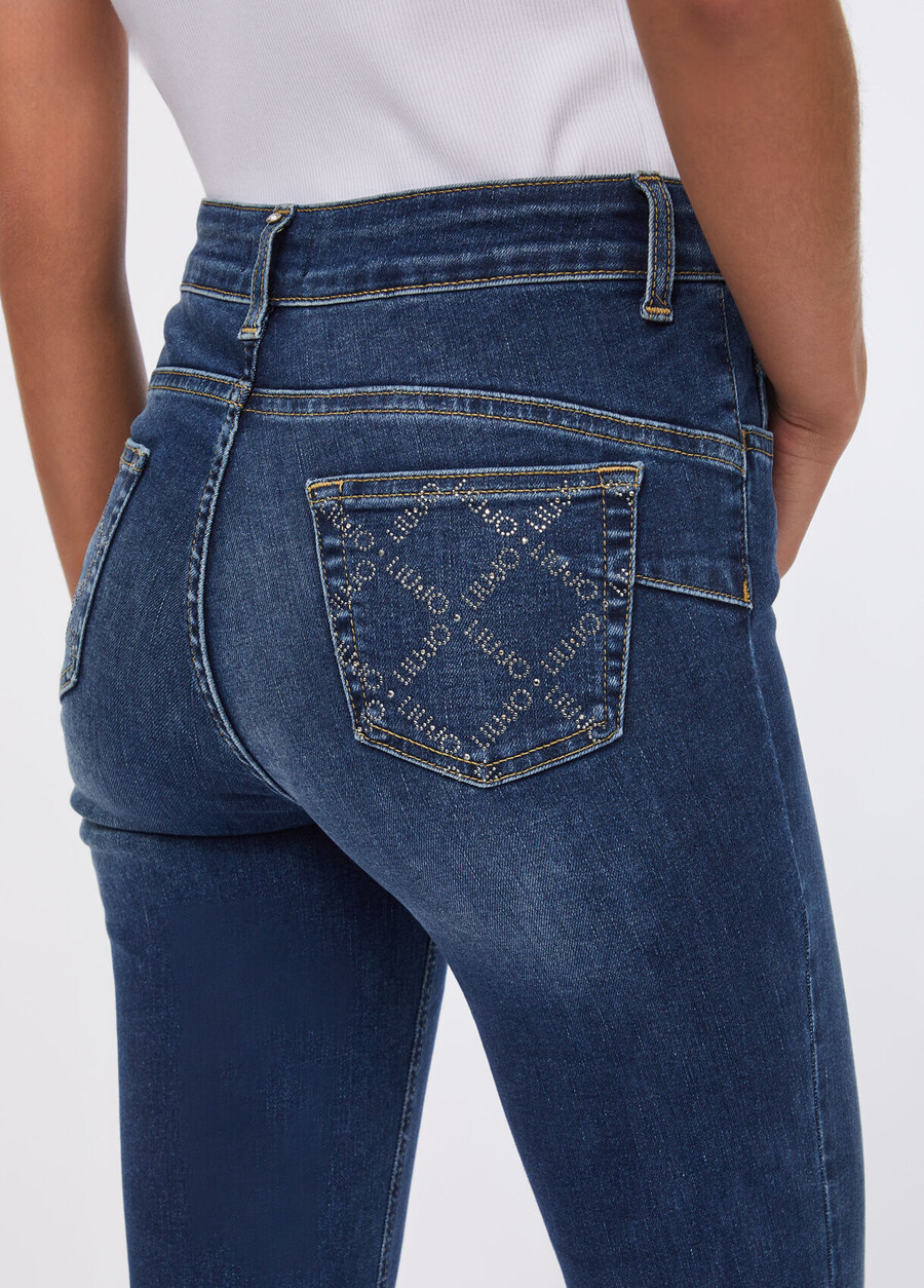 jean skinny taille haute
