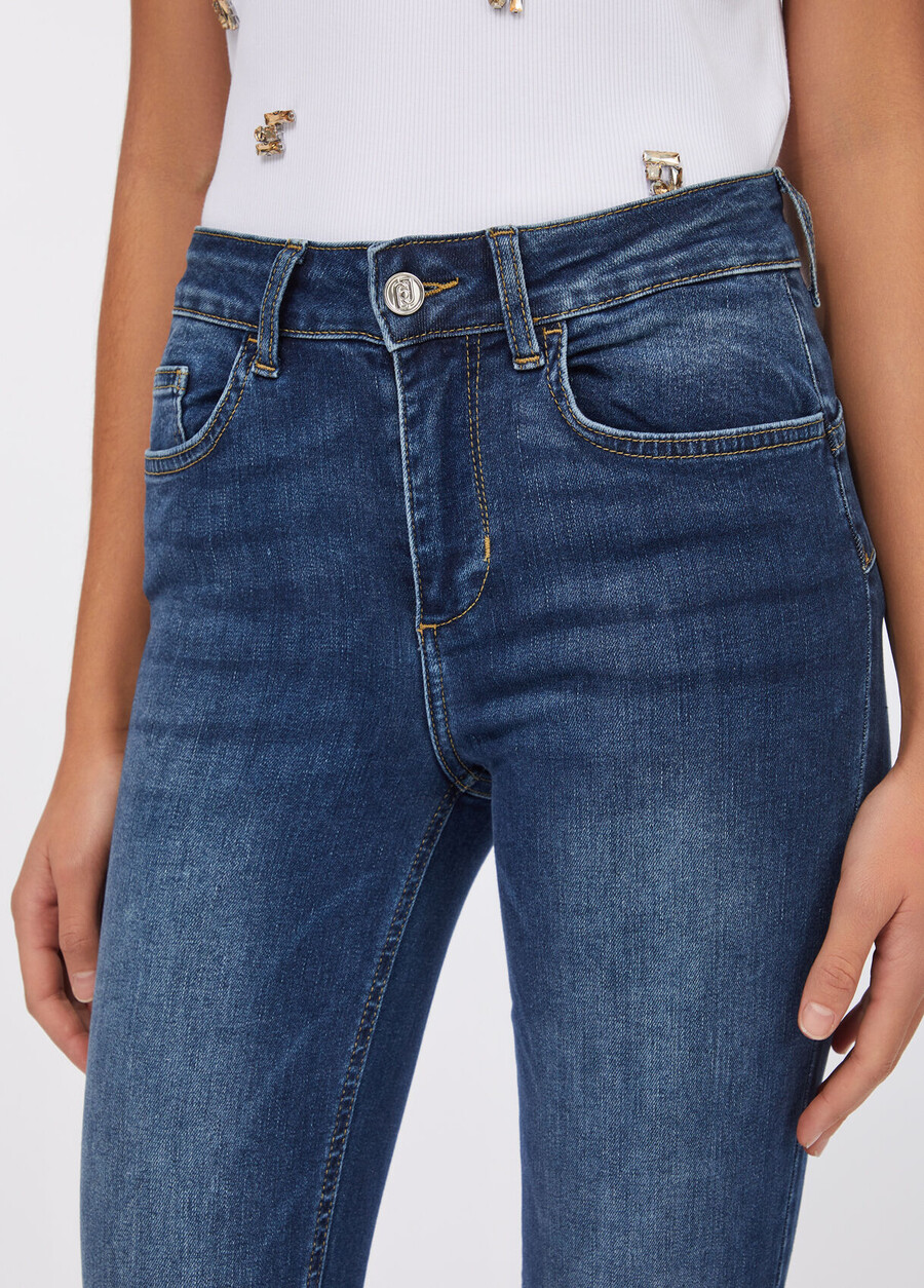 jean skinny taille haute