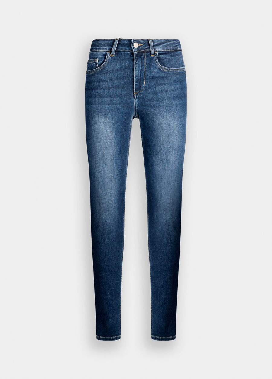 jean skinny taille haute