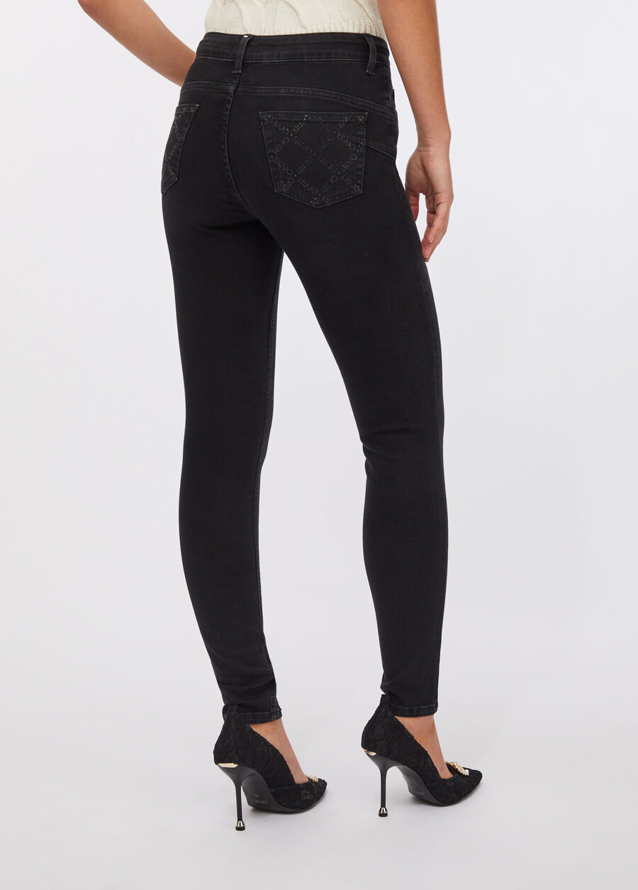 jean skinny taille haute