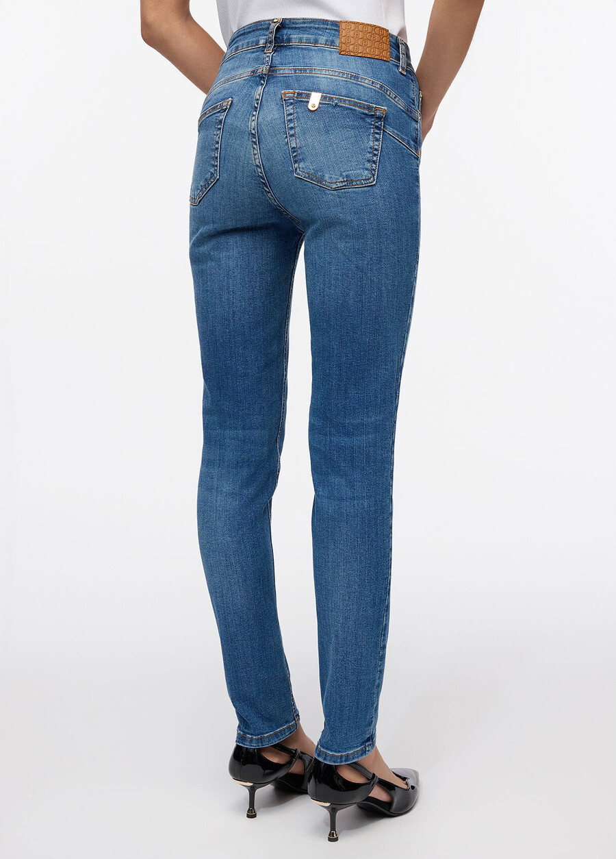 jean skinny taille haute