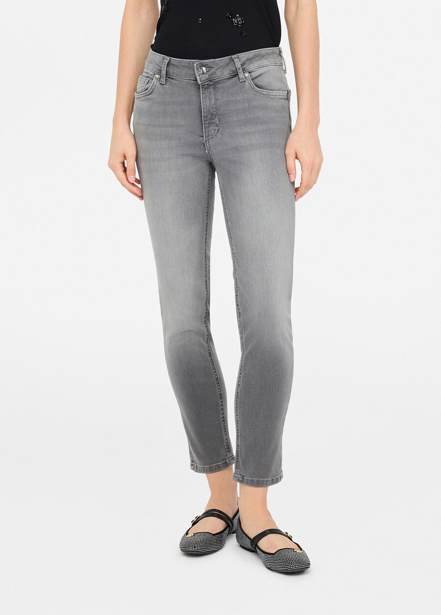 jean skinny taille haute