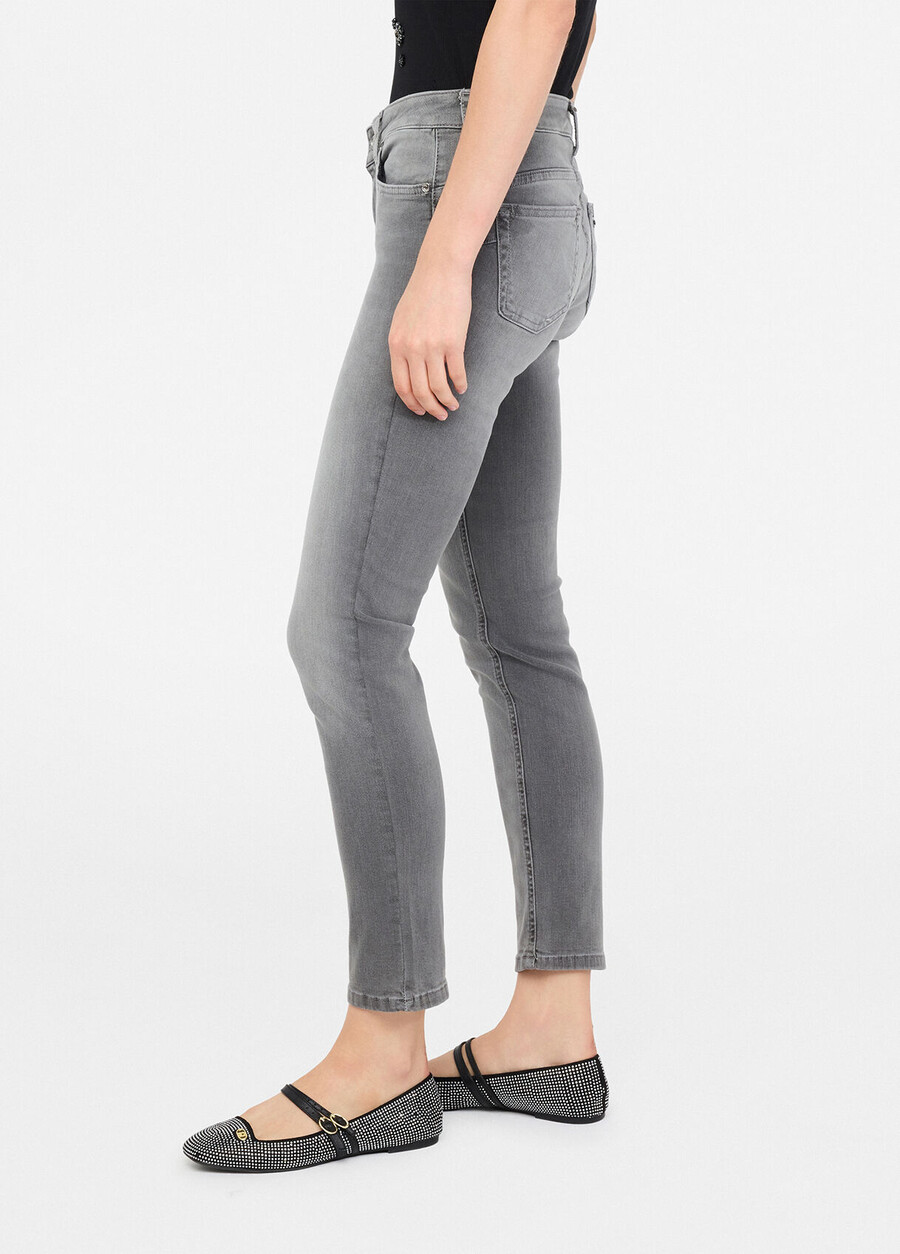jean skinny taille haute