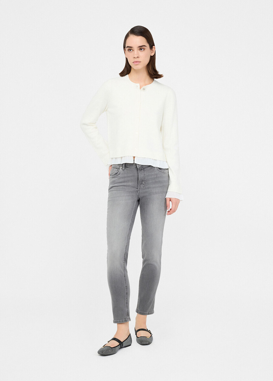 jean skinny taille haute