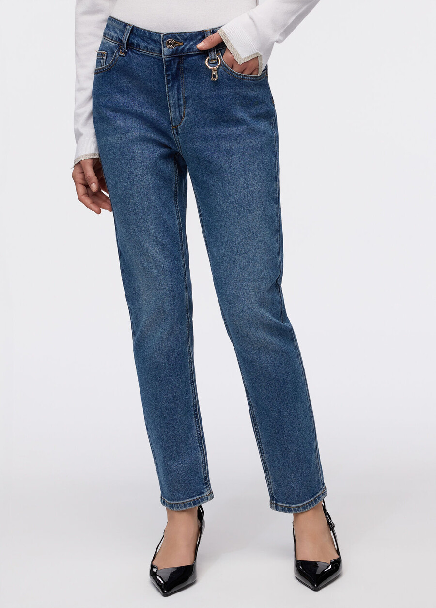 jean skinny taille haute
