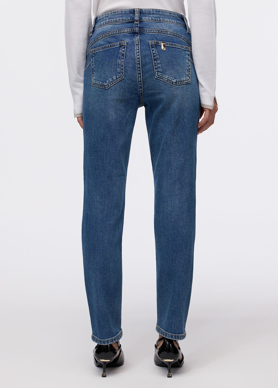jean skinny taille haute