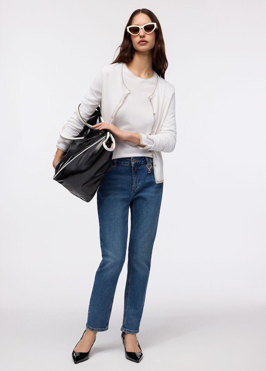 jean skinny taille haute