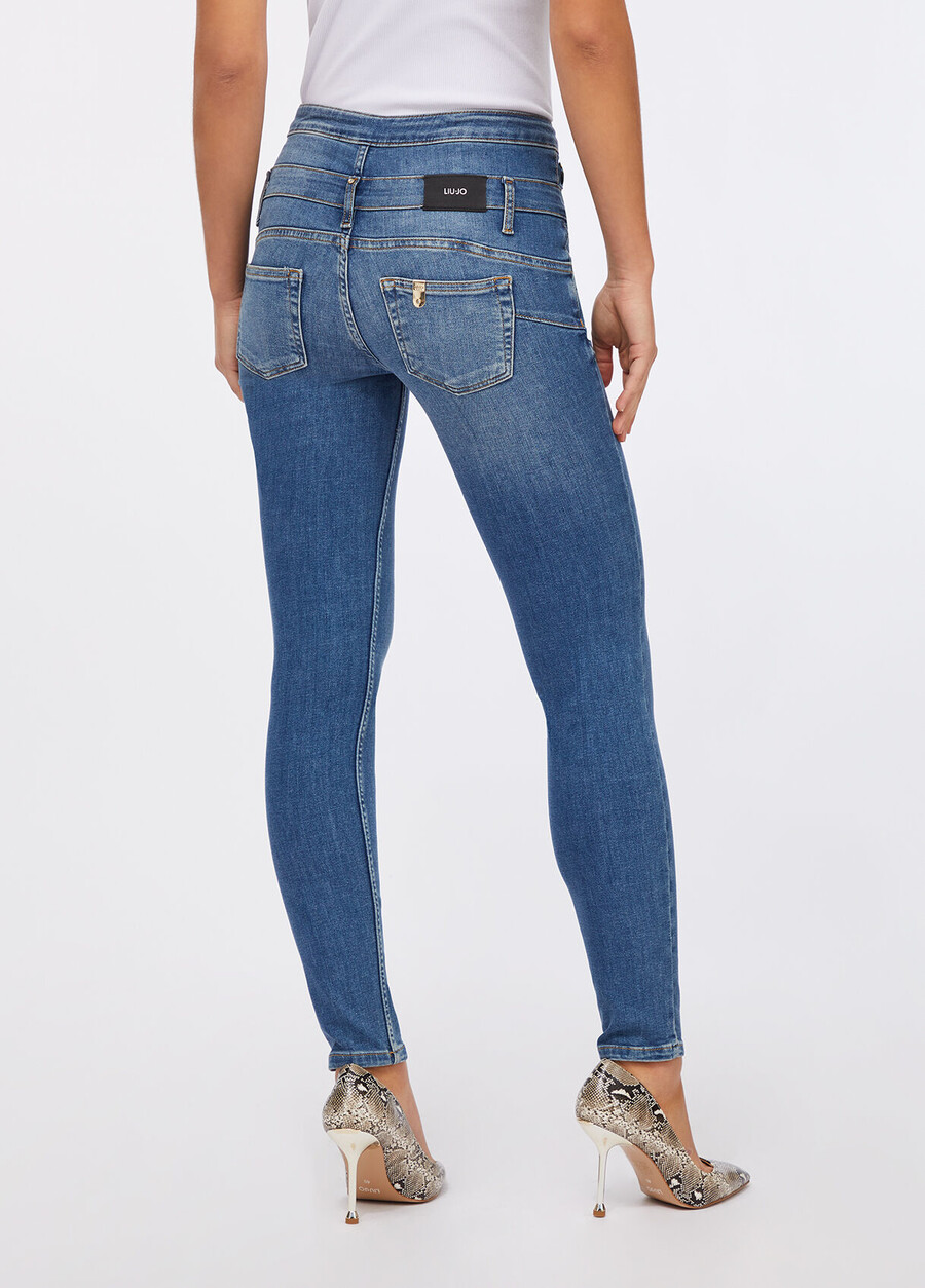 jean skinny taille haute