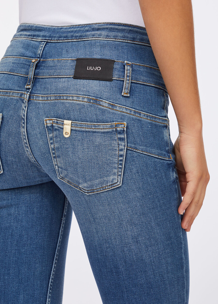 jean skinny taille haute