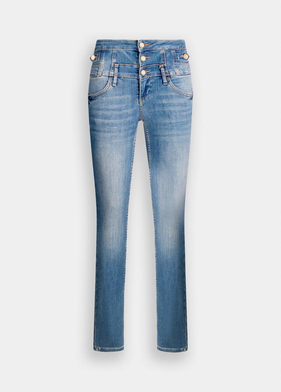jean skinny taille haute