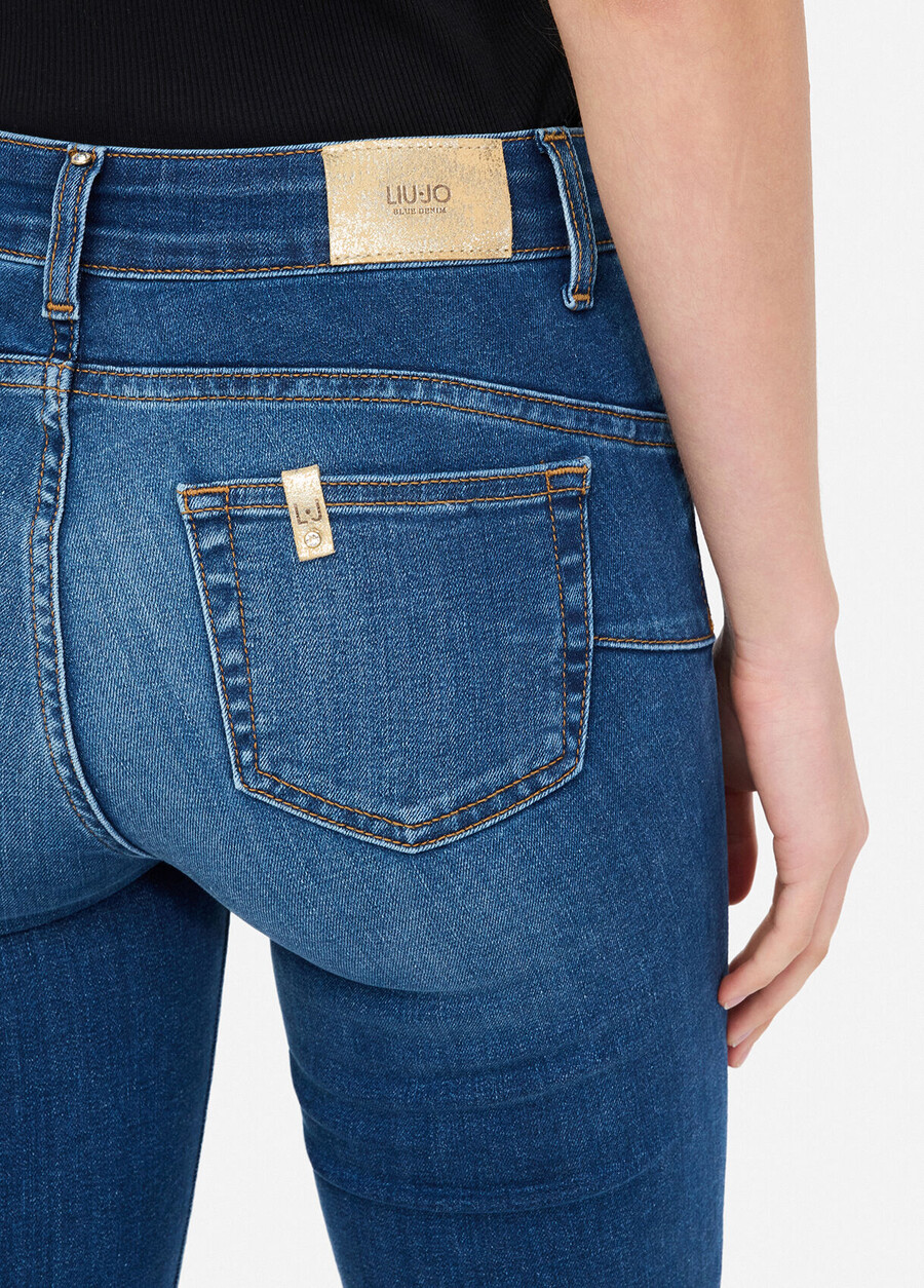 jean skinny taille haute
