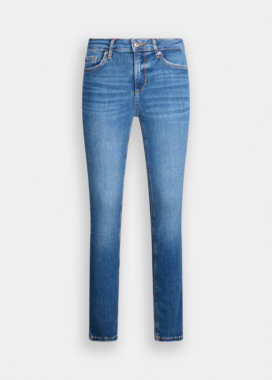 jean skinny taille haute