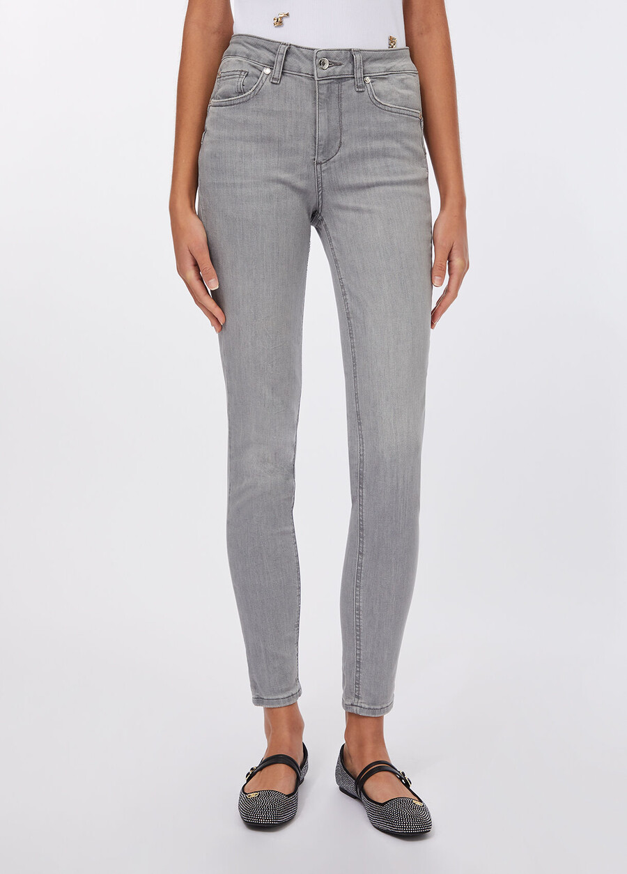 jean skinny taille haute